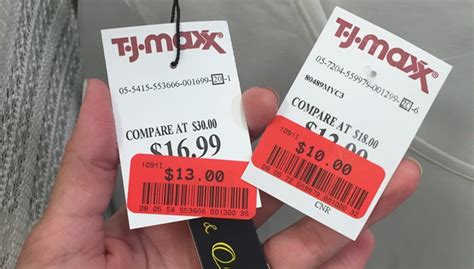 tj maxx prices.